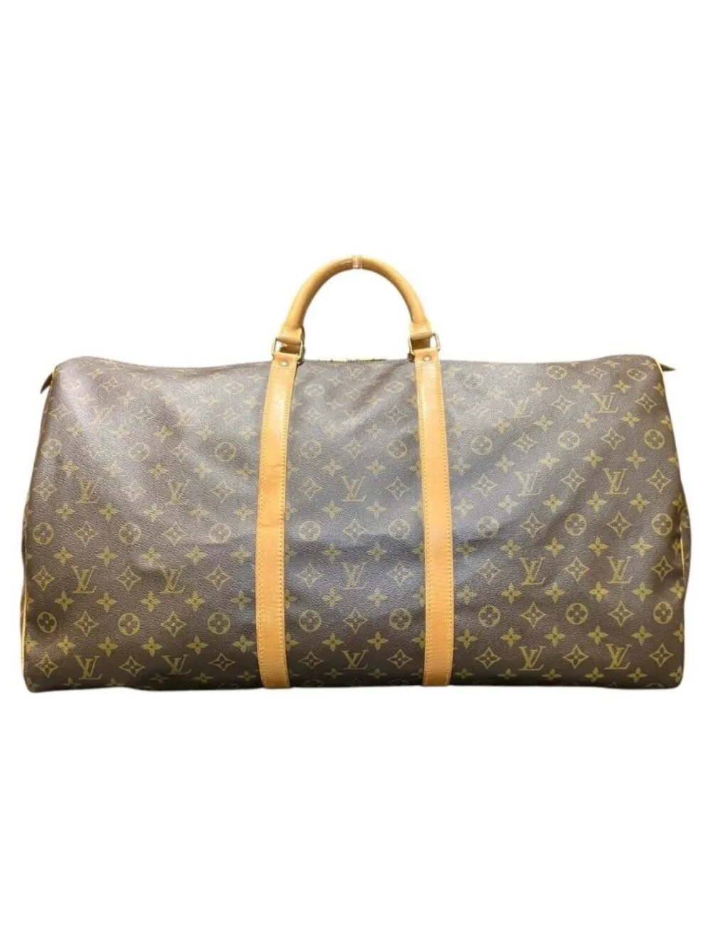 Louis Vuitton Keepall 60 Monogram Boston Bag Canvas